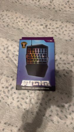 Bugha One-Handed LED Gaming Keyboard