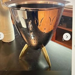 Alessi colander & ice bucket