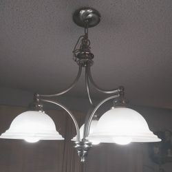 Hampton Bay Chandler and  Four Flush Mount Ceiling Lights 