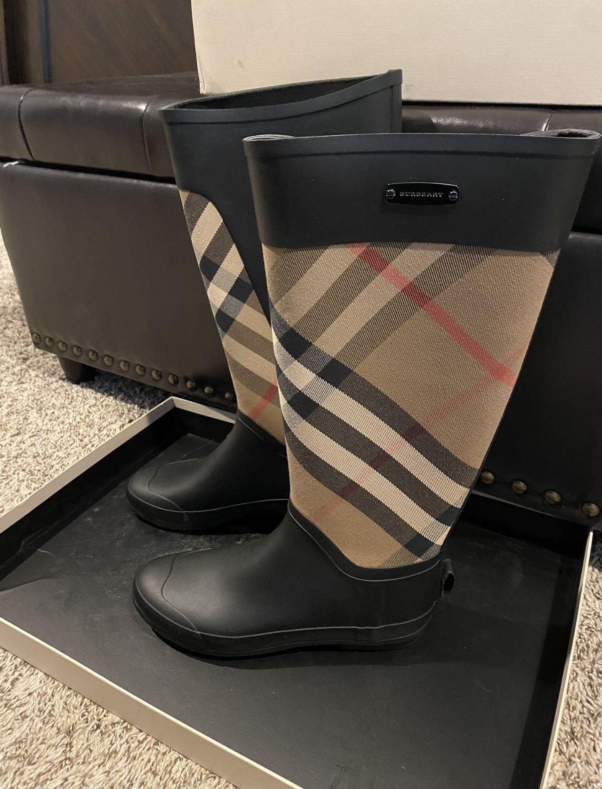 Women’s Burberry Rain Boots