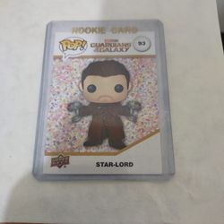 Pop Funko Card Star lord 