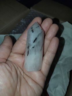 Tourmaline in Quartz tower