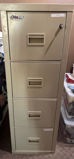 Filing Cabinet-Fire King