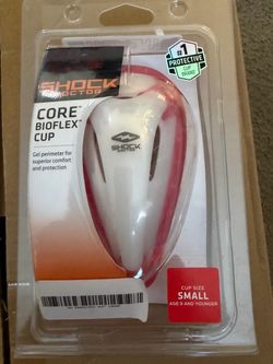 NEW SHOCK DOCTOR CORE BIOFLEX CUP SIZE SMALL AGES 7 - 9 (Baseball, Football, Lacrosse, Ice Hockey)