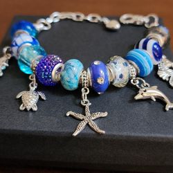 Sea Life Charm Bracelet 