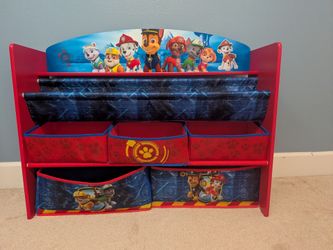 Paw patrol toy organizer