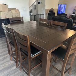 Wood Kitchen Table Set