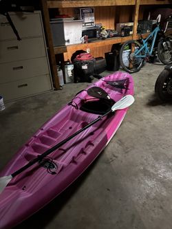 Pink Kayak