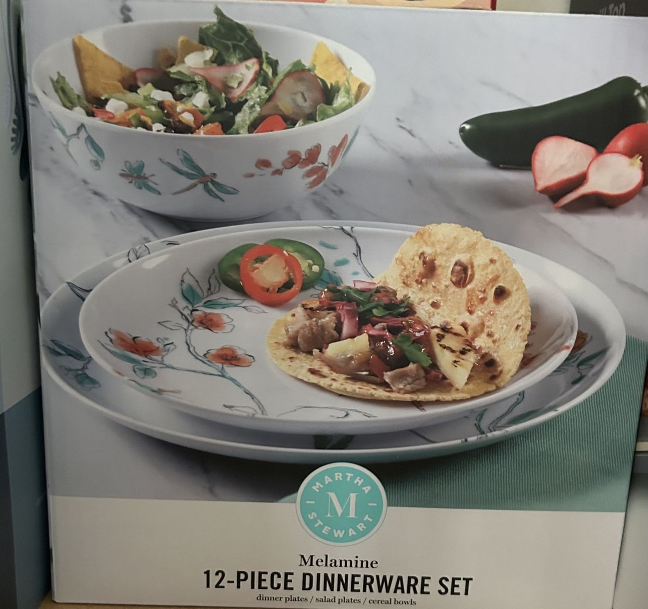 New Martha Stewart Dish Set