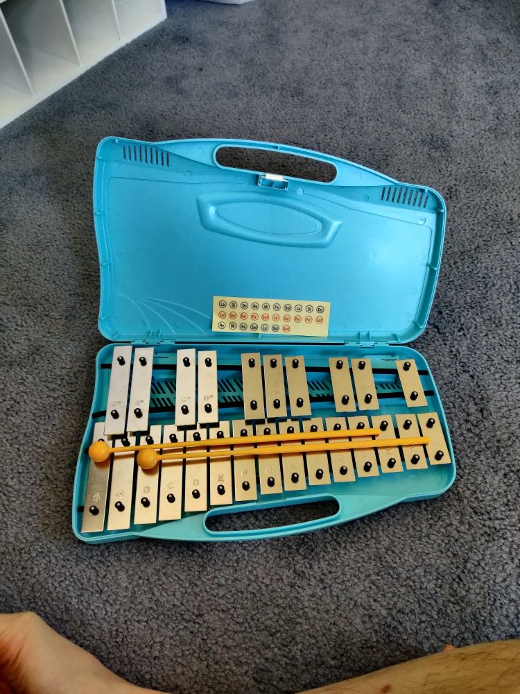 Xylophone Glockenspiel Set with Beaters