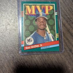 Ken Griffey Jr.  MVP '90 #392 error misprint