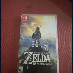 The Legend of Zelda Breath Of Wild nintendo game