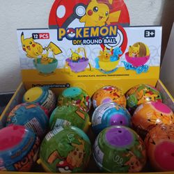 Pokémon DIY Round Ball || 4$ each