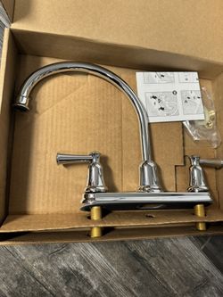 Kitchen Faucet Full Shine Chrome 
