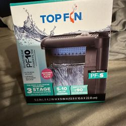Brand new Topfin 10 Gallon Fish Tank Filter With New Thermometer $35 OBO