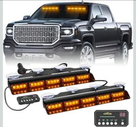 Emergency Dash Amber Strobe Lights