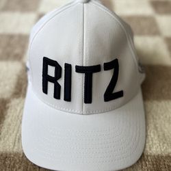 G/fore RITZ Carlton Rare Exclusive Premium Golf Snapback Hat Cap White  