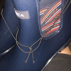 Rain boots Nautica Size 6