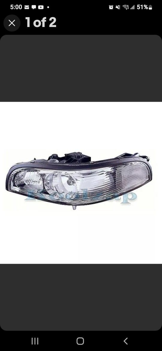 New Driver Side Headlight