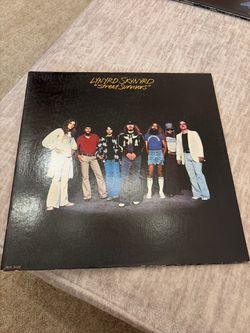 Lynyrd Skynyrd Street Survivors Vinyl LP Black Cover Gatefold MCA-3029 W12 VG+