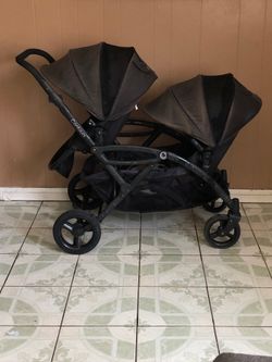 CONTOURS OPTIONS ELITE DOUBLE STROLLER!!!!