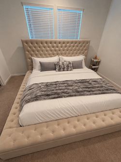 King size bed frame