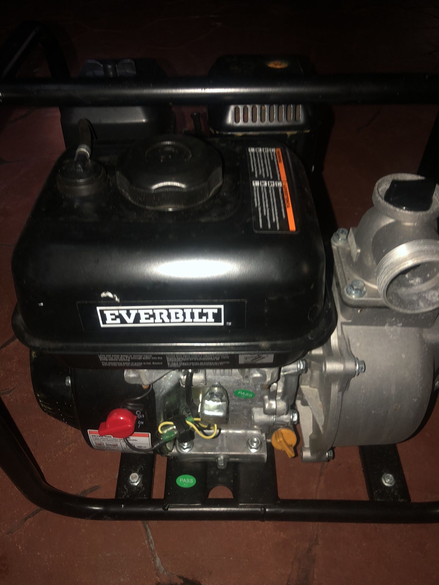 EVERBILT 5.5 HP Gas Powered Utility Pump