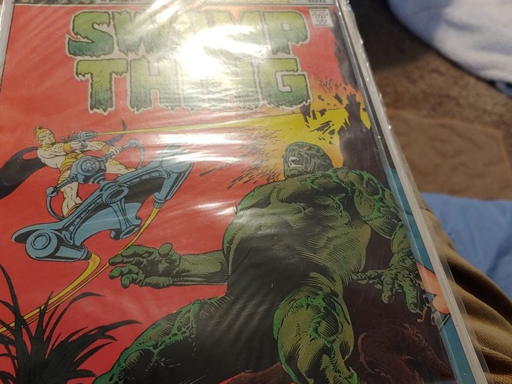 Swamp Thing Comic book.