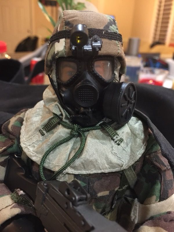 1/6 Military Soldier Chemical Suit MOPP NBC custom scale Very Hot Toys