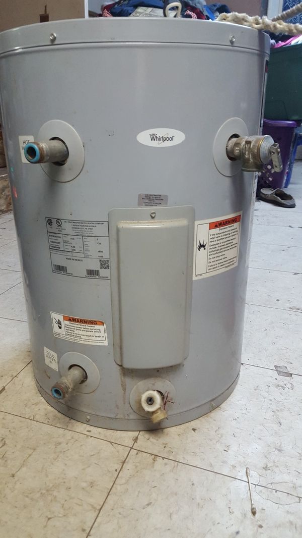19 gallon Whirlpool hot water heater for Sale in Jefferson, TX  OfferUp