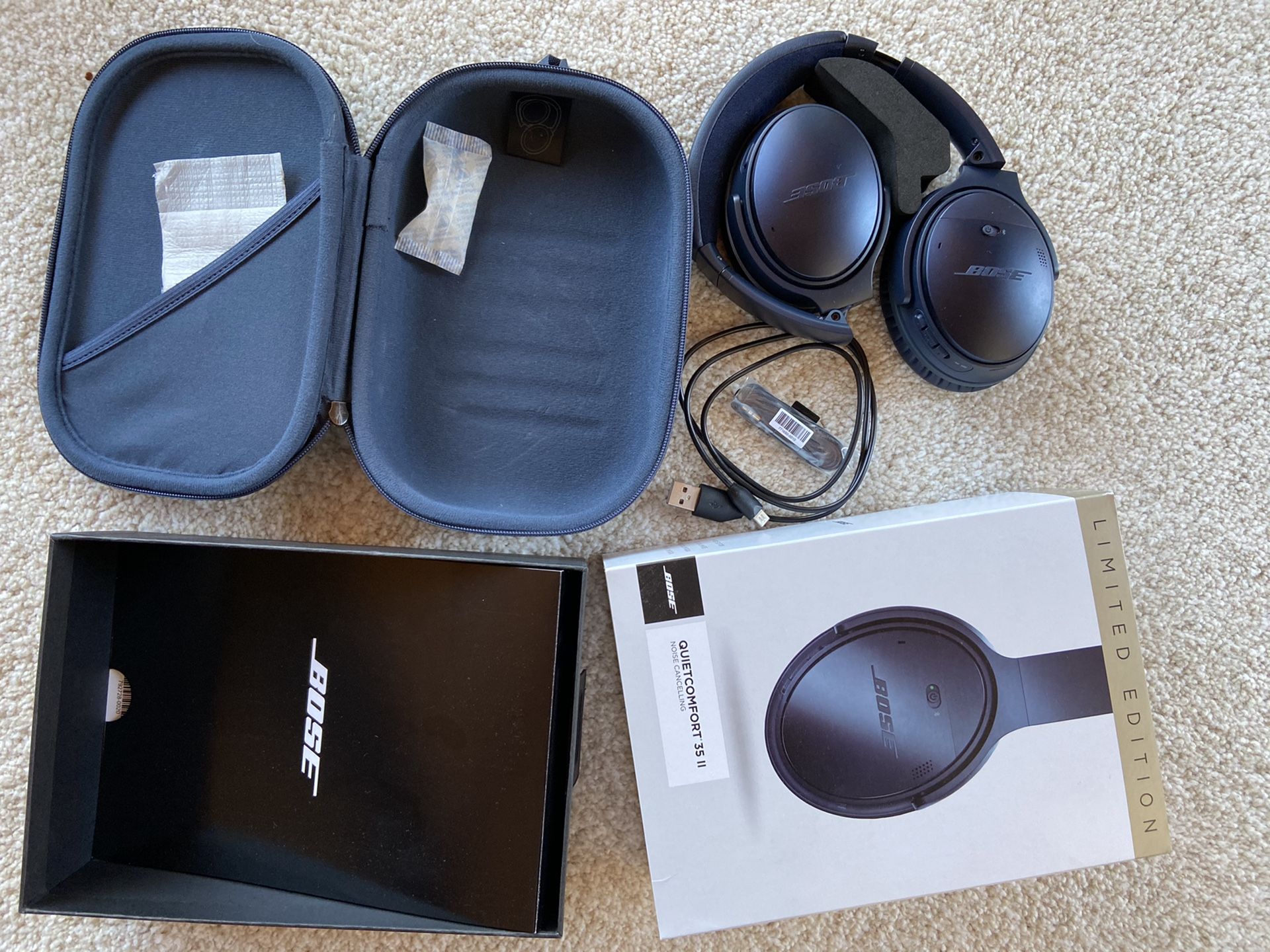 Nose QuietComfort 35 II Noise Cancelling Triple Midnight Blue