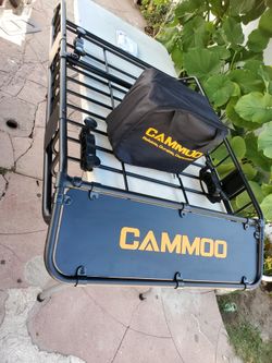 54"x34" Roof Rack Basket Removable Fairing & Support Bars