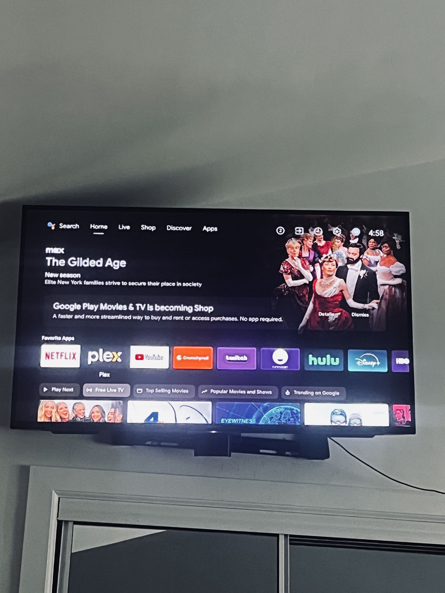65in 4k Sony Smart TV