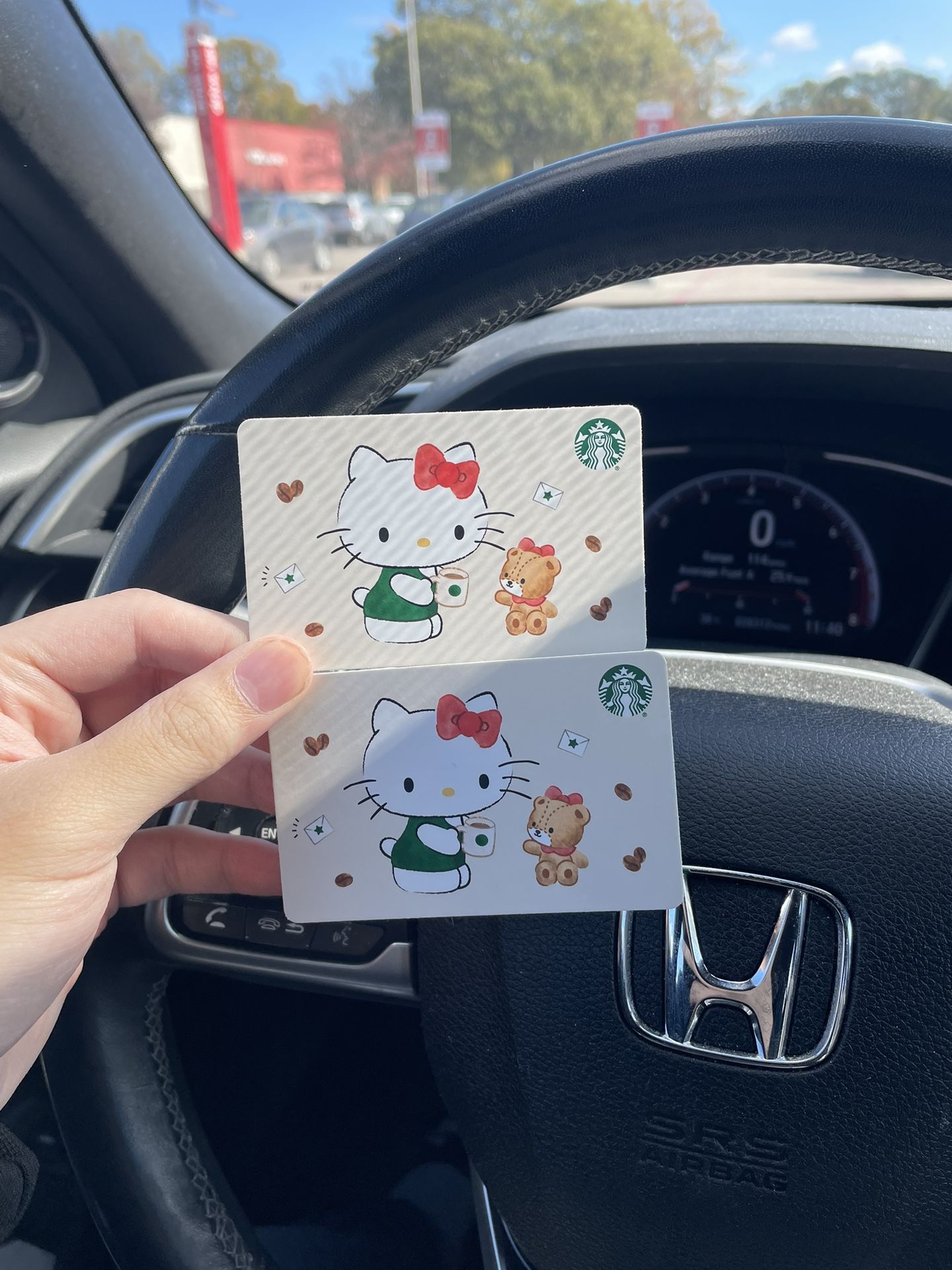 STARBUCKS HELLO KITTY GC