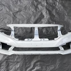 ✅ HONDA CIVIC SEDAN 2019 2020 2021 FRONT BUMPER ORIGINAL WHITE PERL