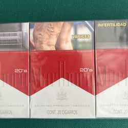 Marlboro Rojo/20s and Ice Express