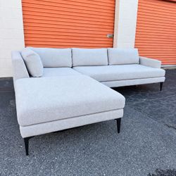 Free Delivery - West Elm Modern Sectional