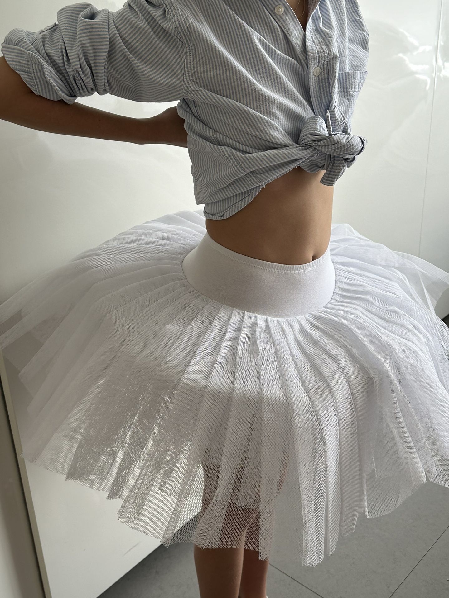 Ballet/Dance White Tulle Tutu Recitals/Shows/Halloween