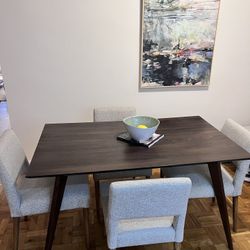 Dining Table Wood Mid century 4-6 Seater 