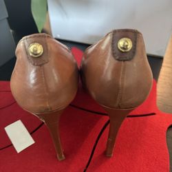 Tan Leather Pump 