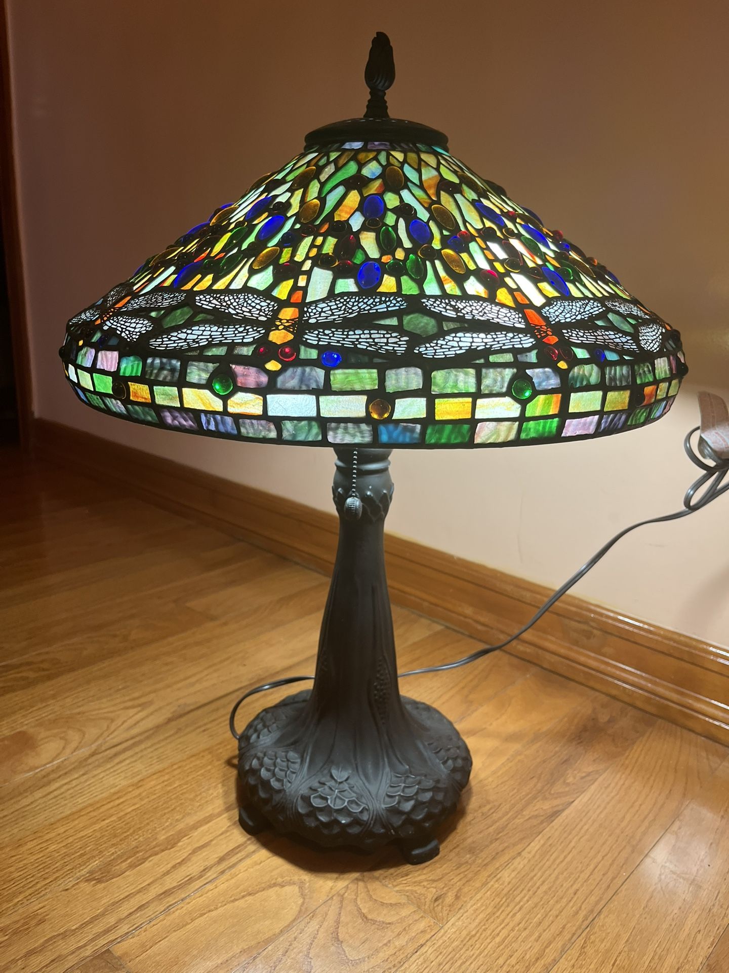 Tiffany Vintage Dragonfly Lamp