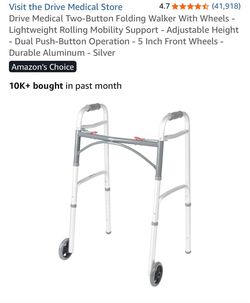 New folding Walker