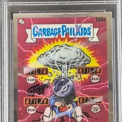 2022 GARBAGE PAIL KIDS TOPPS CHROME #209a ADAM BALL PSA GRADED 9 MINT