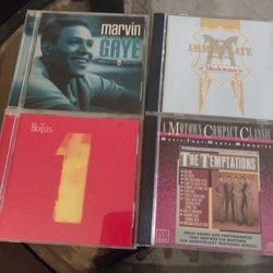 Beatles, Madonna, Temptations ,marvin Gaye