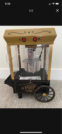 Old fashioned Kettle popcorn maker