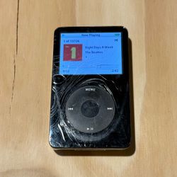 iPod Model:A1136 5TH GEN 80GB Blk Tested Good w/13726-Songs/Charg Read Info Blw!