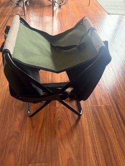 Folding Camping Chair with Side Pockets