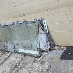 Tempered Shower Glass Door 