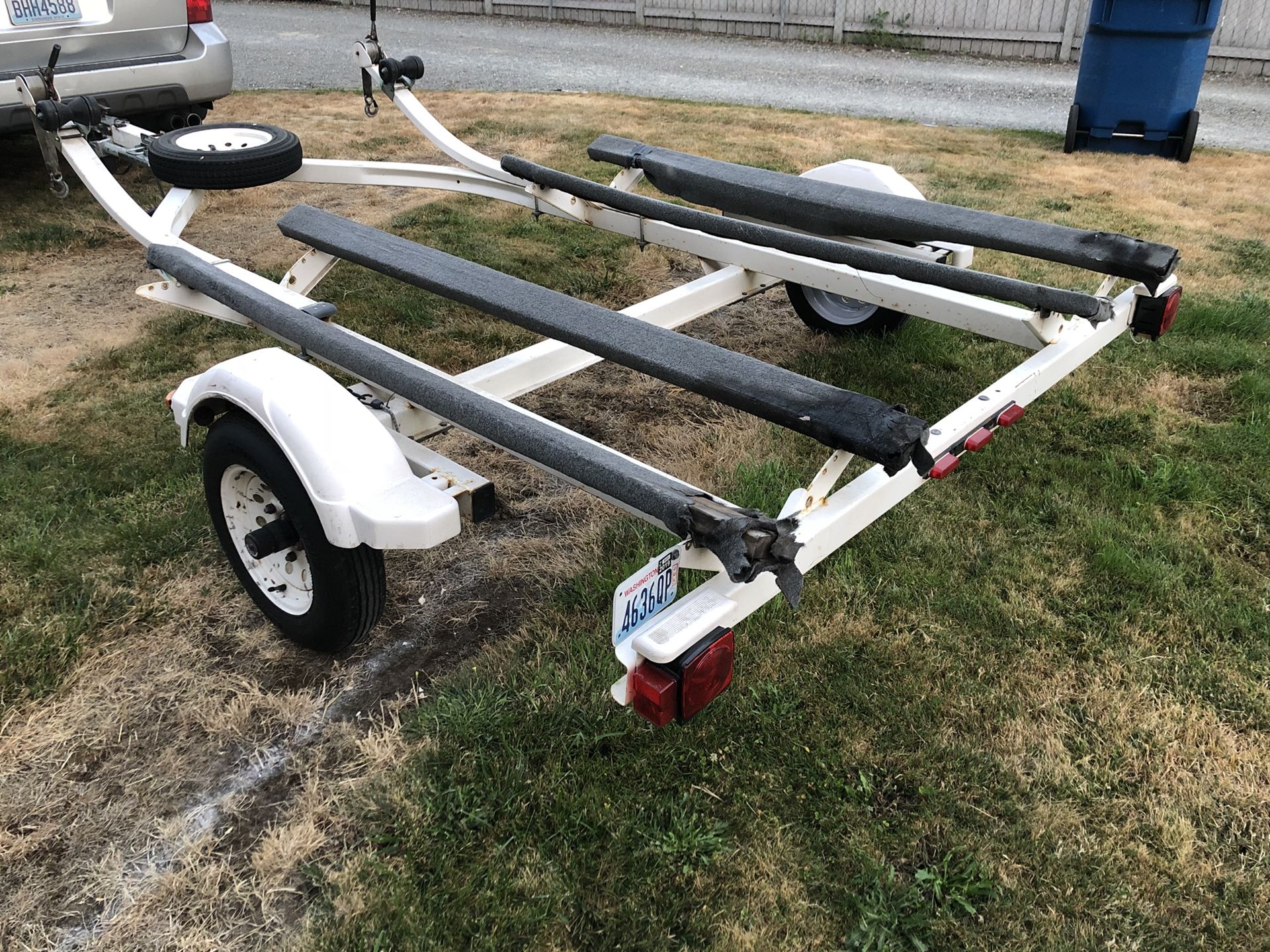 Shoreland’r 2 place jet ski trailer