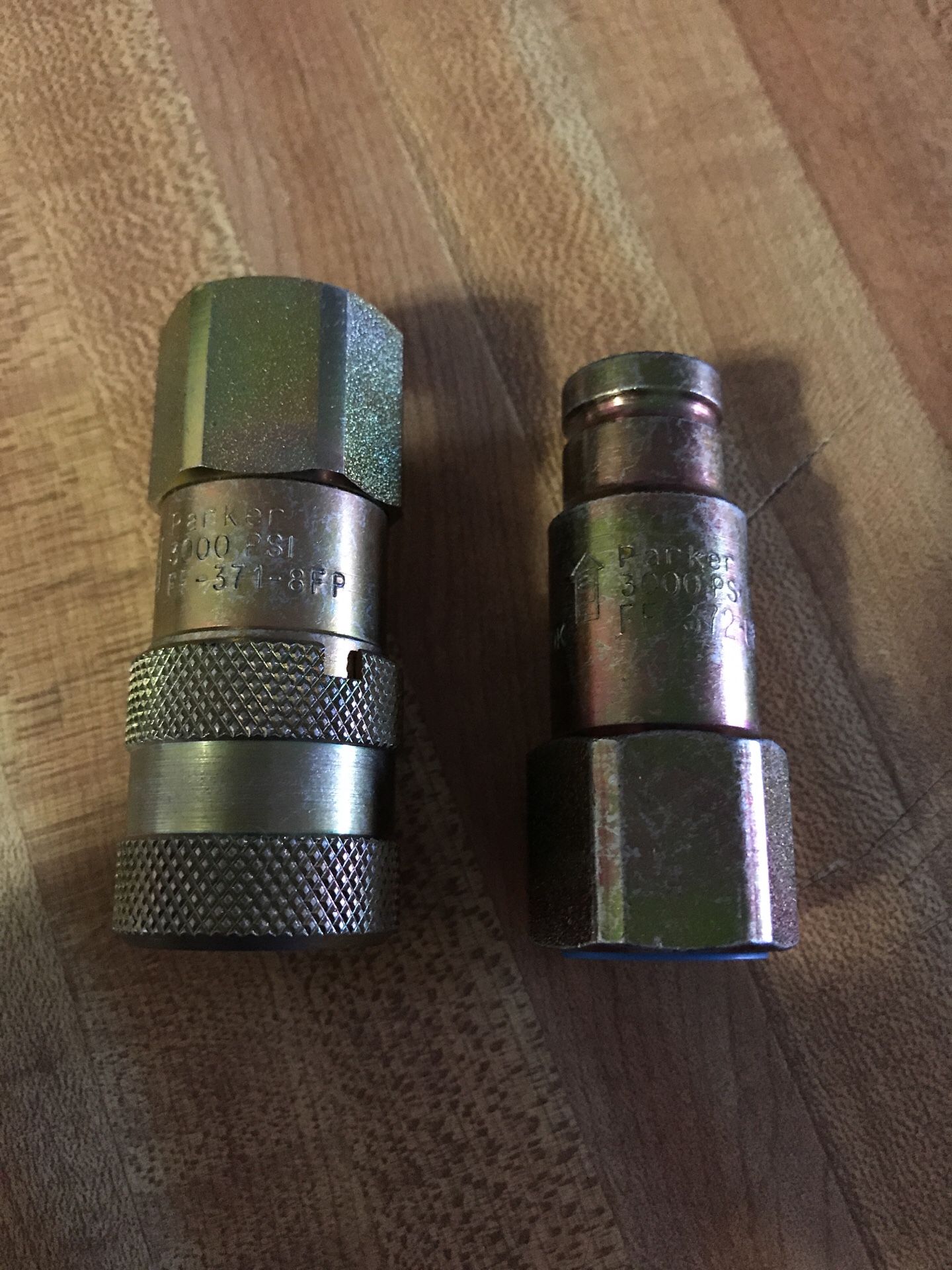 Hydraulic Hose Coupling -Male And Female set 3/8”